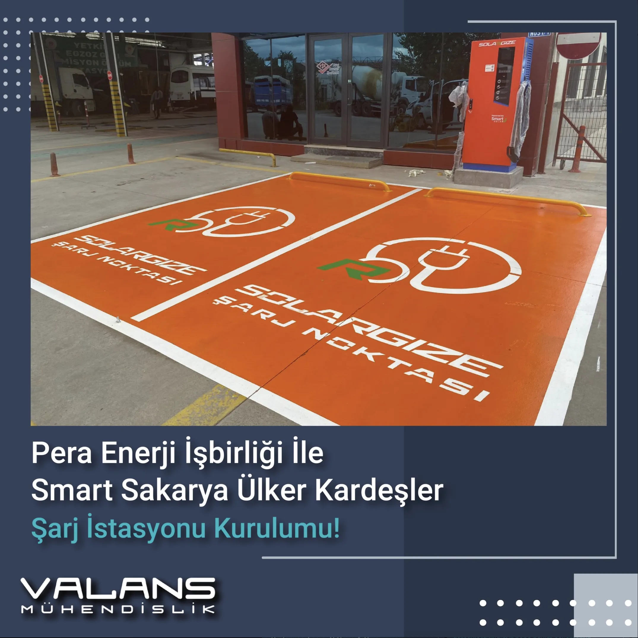 Pera Enerji ile güç birliği yaparak Smart Sakarya Ülker Kardeşler Şarj İstasyonu projesini hayata geçirdik!